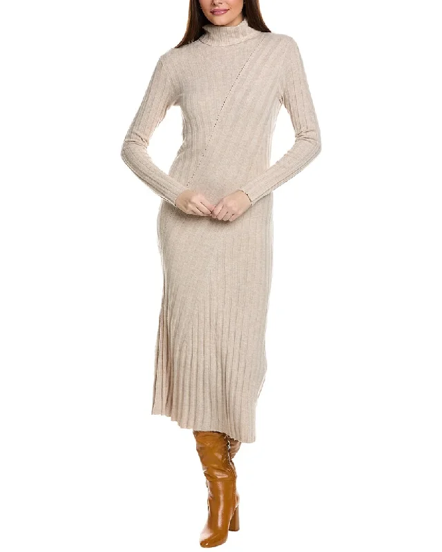  Seasonal SaleReiss Cady Knitted Rib Wool & Cashmere-Blend Dress Seasonal Sale