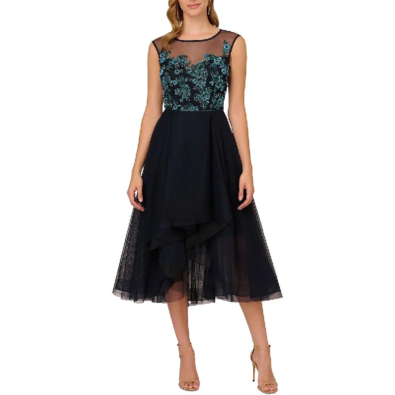  Flash DiscountWomens Beaded H-Low Cocktail And Party Dress Flash Discount