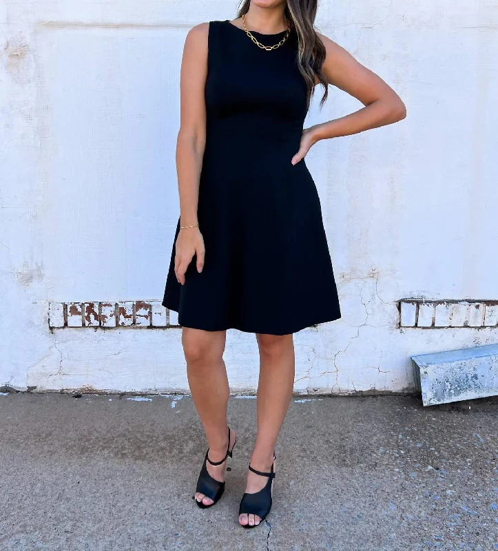  Elegant Women's ClothingThe Perfect Flare Dress In Classic Black Elegant Women's Clothing