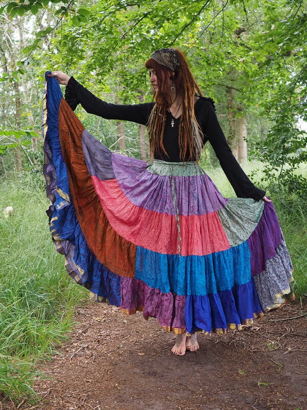  Women's Everyday GarmentsZijden Gypsy Rok 343 Women's Everyday Garments