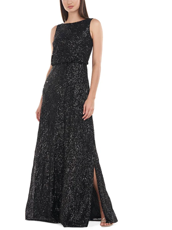  Women's Trendy OutfitsWomens Sequined Long Evening Dress Women's Trendy Outfits