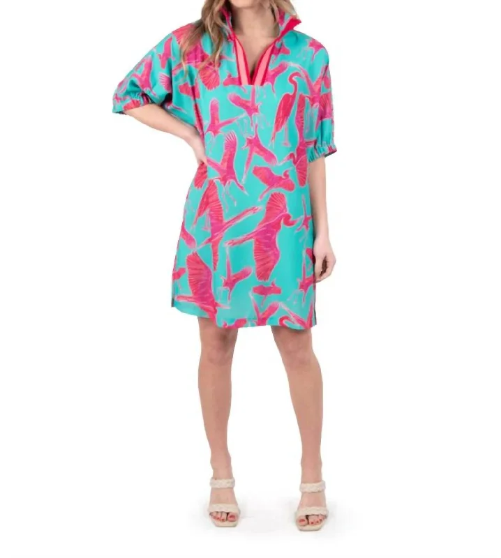  Women's Professional AttirePoppy Dress In Avian Retreat Women's Professional Attire