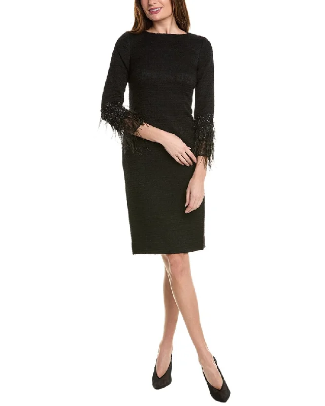  Women's Clothing For WorkTeri Jon by Rickie Freeman Boucle Sheath Dress Women's Clothing For Work