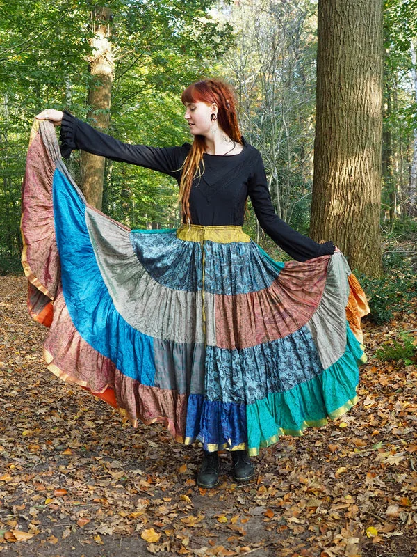  Elegant Women's ClothingZijden Gypsy Rok 395 Elegant Women's Clothing