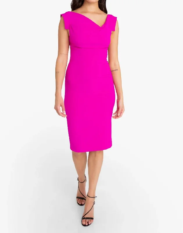  Women's Clothing for Every Season and TrendJackie O Dress In Vibrant Pink Women's Clothing for Every Season and Trend