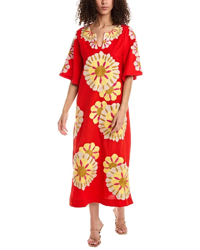  Best Online Boutiques For WomenFrances Valentine Delightful Linen-Blend Caftan Best Online Boutiques For Women