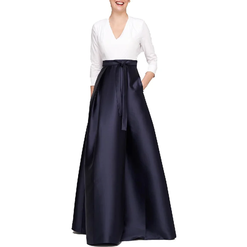  Women's Formal Event ClothingWomens Belted Maxi Evening Dress Women's Formal Event Clothing