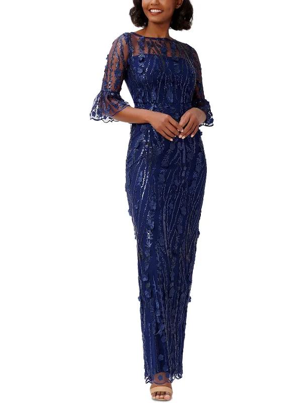  Online Impressions BoutiqueWomens Embellished Long Evening Dress Online Impressions Boutique