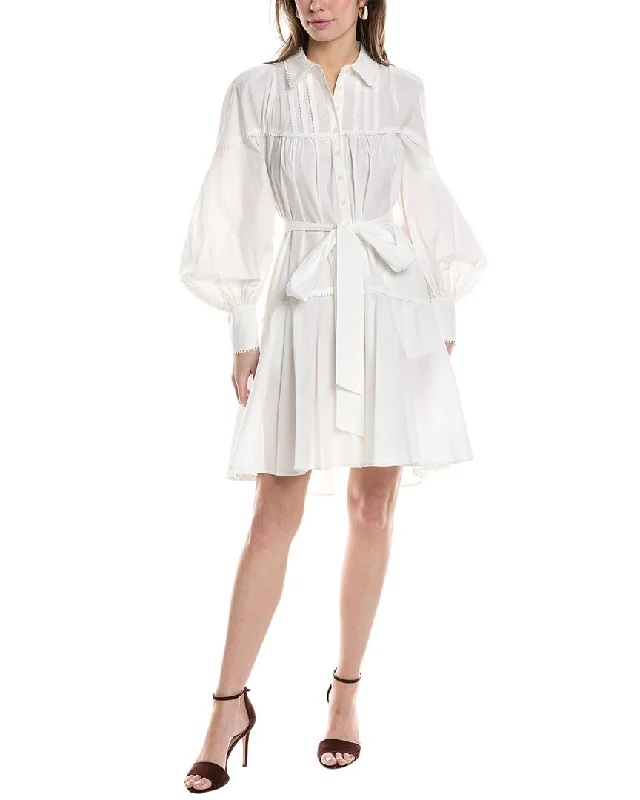  Women's Comfortable Lounge AttireMarchesa Notte Disa Mini Shirtdress Women's Comfortable Lounge Attire