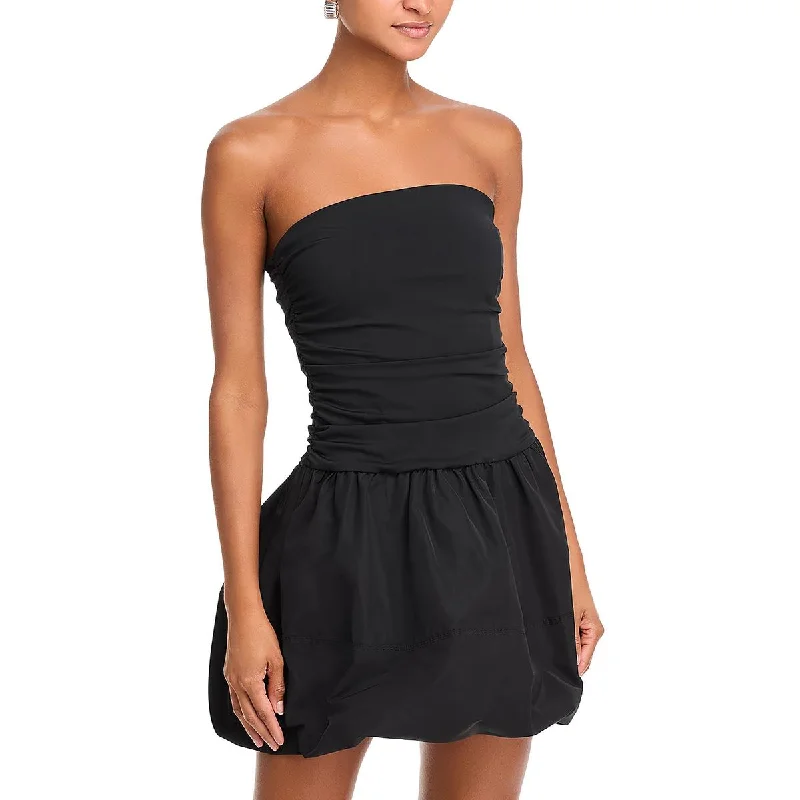  Women's Online Clothing BoutiqueWomens Mini Strapless Fit & Flare Dress Women's Online Clothing Boutique