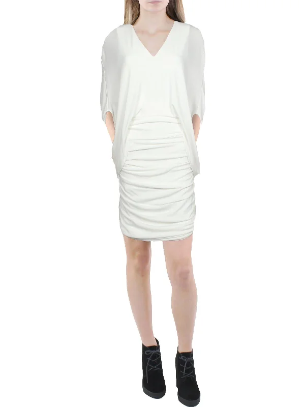  Women's Chic ApparelWomens Mini V-Neck Cocktail and Party Dress Women's Chic Apparel