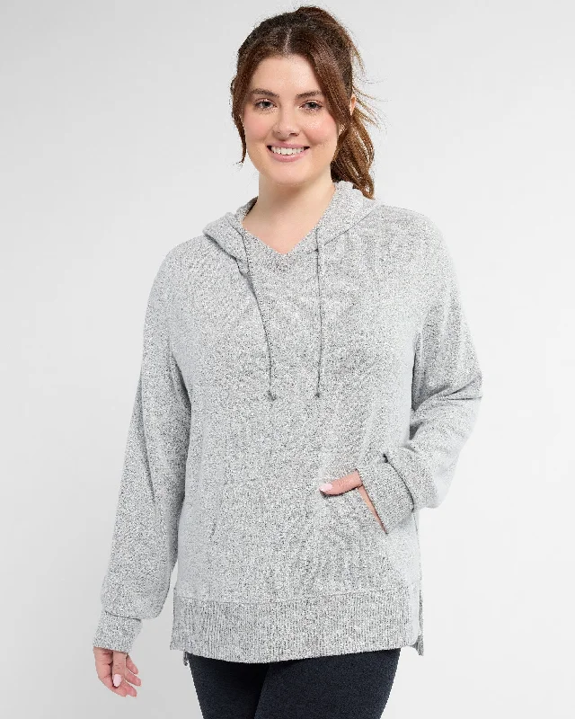  Casual Style for Busy WomenPlus Size Hacci Pocket Hoodie Casual Style for Busy Women