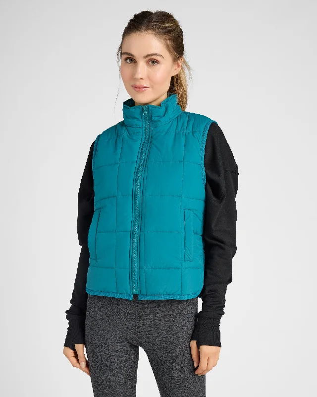  Casual Fashion for WomenCollared Puffer Vest Casual Fashion for Women