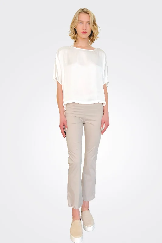  Affordable Women's Clothing OnlineTrumpet Trousers - Beige Affordable Women's Clothing Online