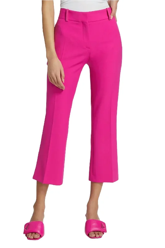  Trendy Outfits For GirlsLe Crop Mini Boot Trouser In Fuchsia Trendy Outfits For Girls