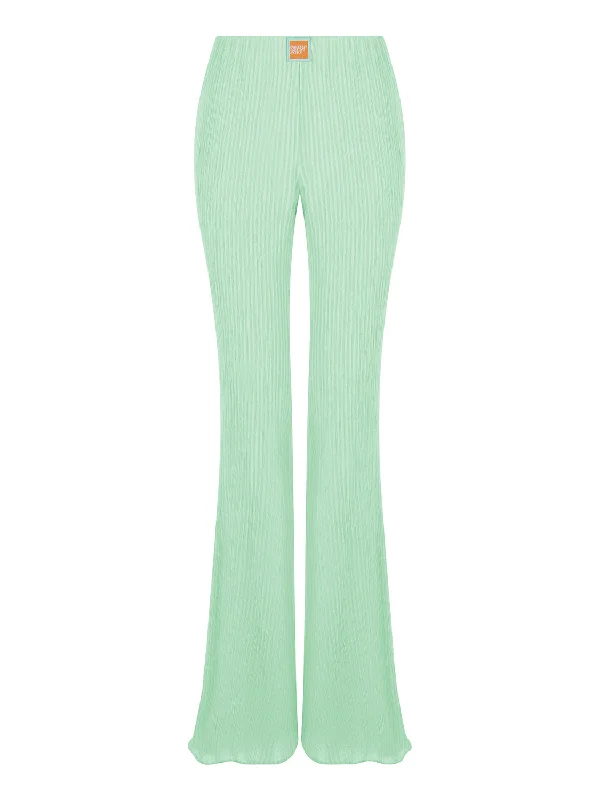  Women's Evening AttireHigh-Waisted Flare Pants Women's Evening Attire