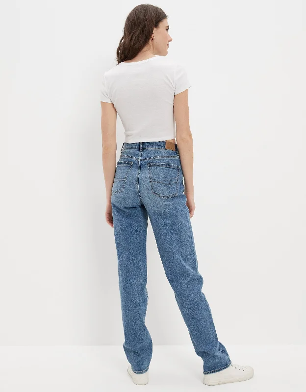  Affordable Women's Clothing OnlineAE Stretch Highest Waist Baggy Straight Jean Affordable Women's Clothing Online