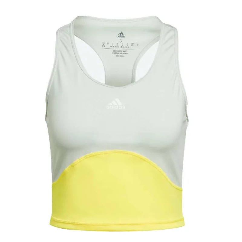  Plus-Size Women's Garmentsadidas - Women's Aeroready Train HIIT Crop Tank Top (HM3896) Plus-Size Women's Garments