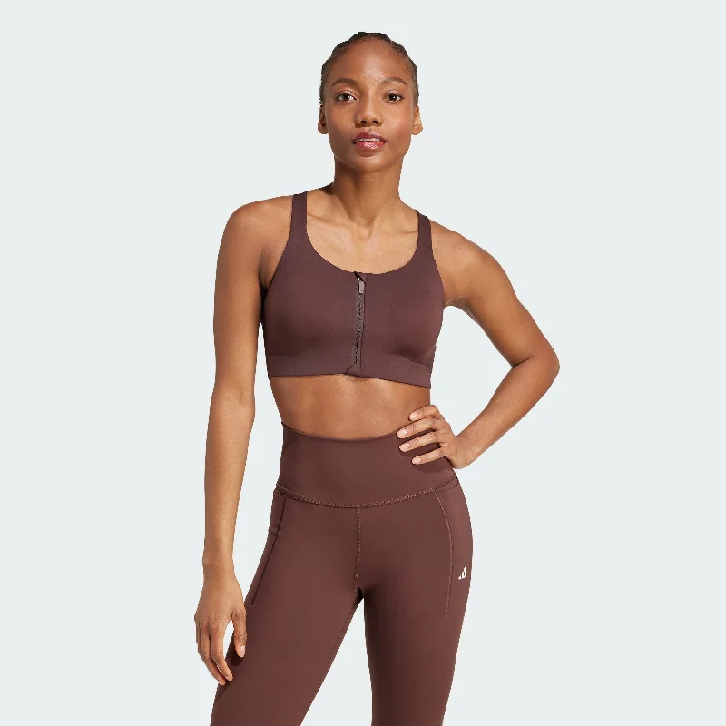  Women's Stylish Professional GarmentsWomen's adidas TLRD Impact Luxe High Support Zip Bra Women's Stylish Professional Garments