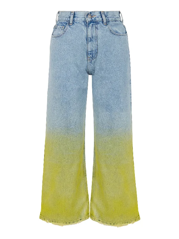  Sale On SaleFaded Wide-Leg Jeans Sale On Sale