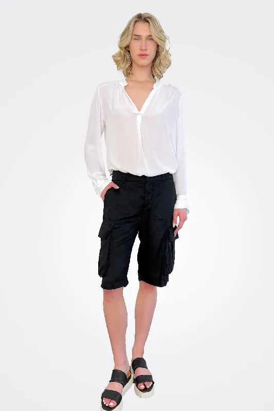  Casual WearVictoria Cargo Bermuda - Black Casual Wear