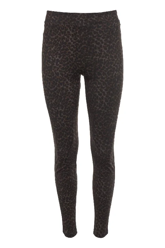  Women's Casual GarmentsRunway Legging In Latte Leopard Women's Casual Garments