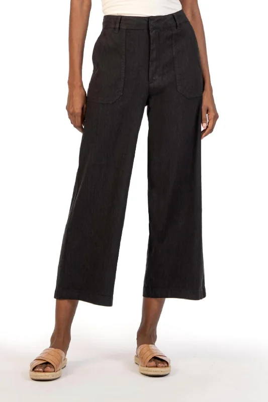  Online Boutique StoresTopaz Wide Leg Pants In Black Online Boutique Stores