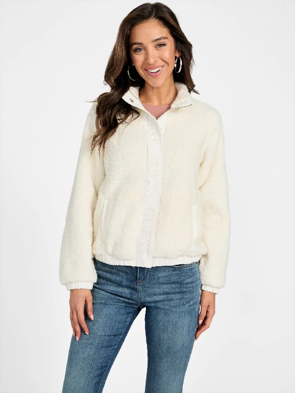  Stylish Women's Garments For HolidaysFaith Sherpa Full-Zip Jacket Stylish Women's Garments For Holidays