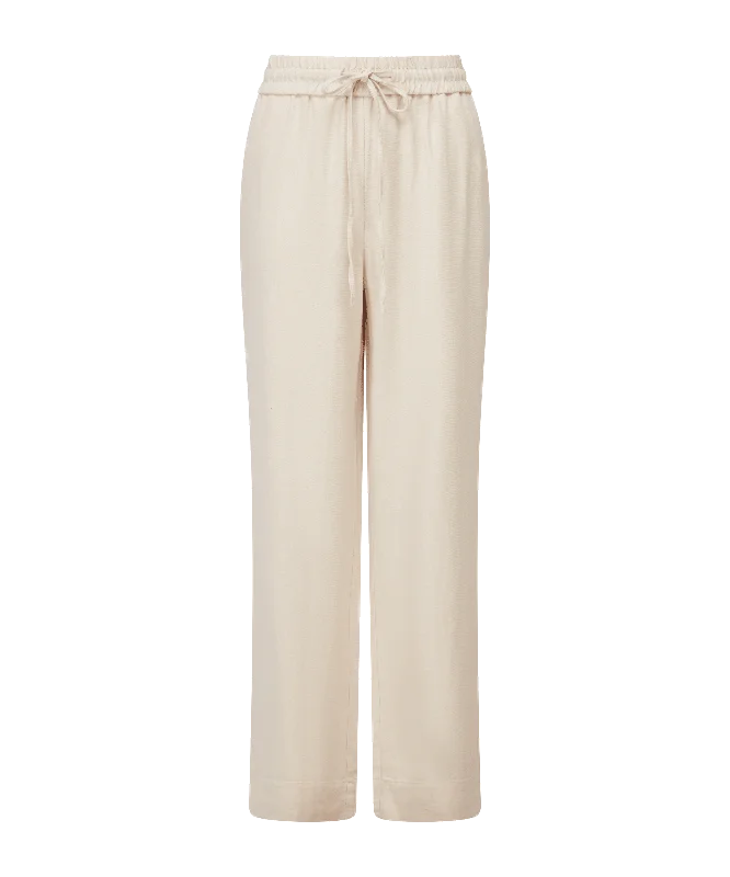  Women's Evening ClothingDaphne Linen Trousers - Oat Women's Evening Clothing