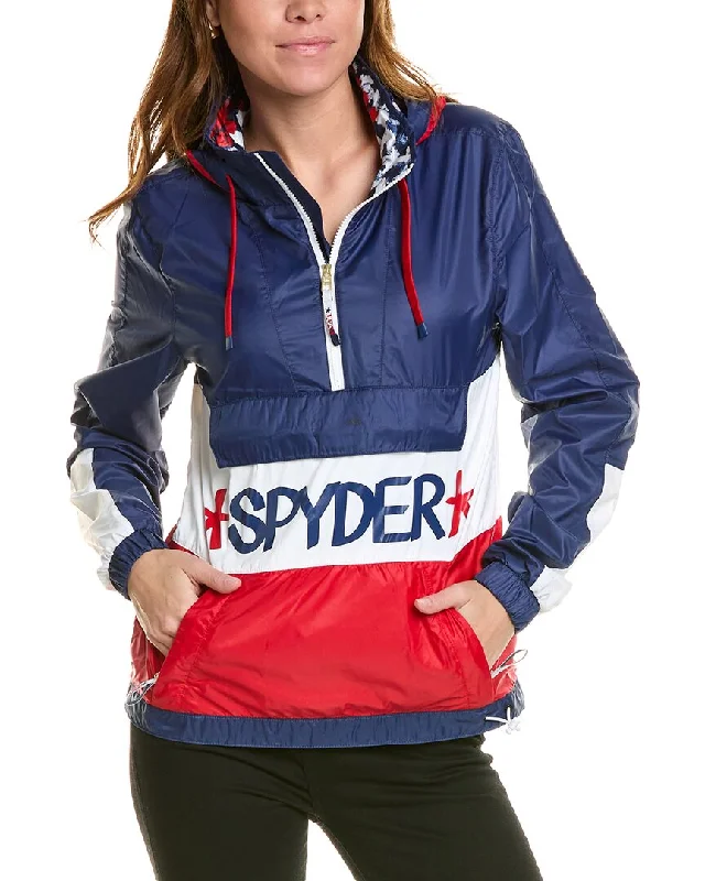  Women's Fashionable Attire For WorkSpyder USA Windbreaker Women's Fashionable Attire For Work