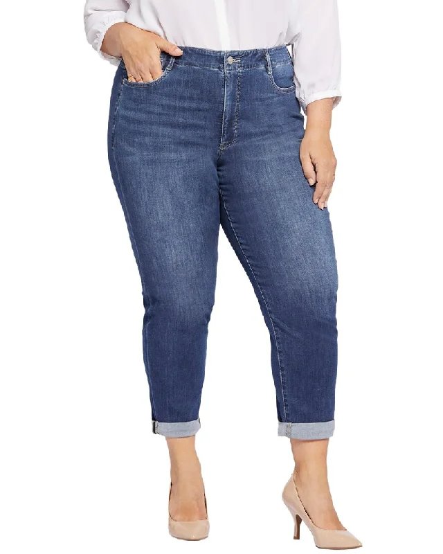  Online BoutiquesNYDJ Plus Girlfriend High-Rise Skinny Jean Online Boutiques