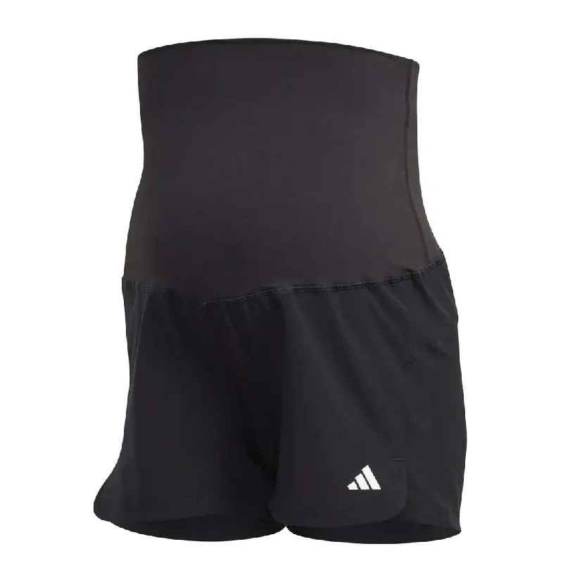  Women's High-Fashion Attireadidas - Women's Pacer Essentials Shorts (Maternity) (IB8546) Women's High-Fashion Attire