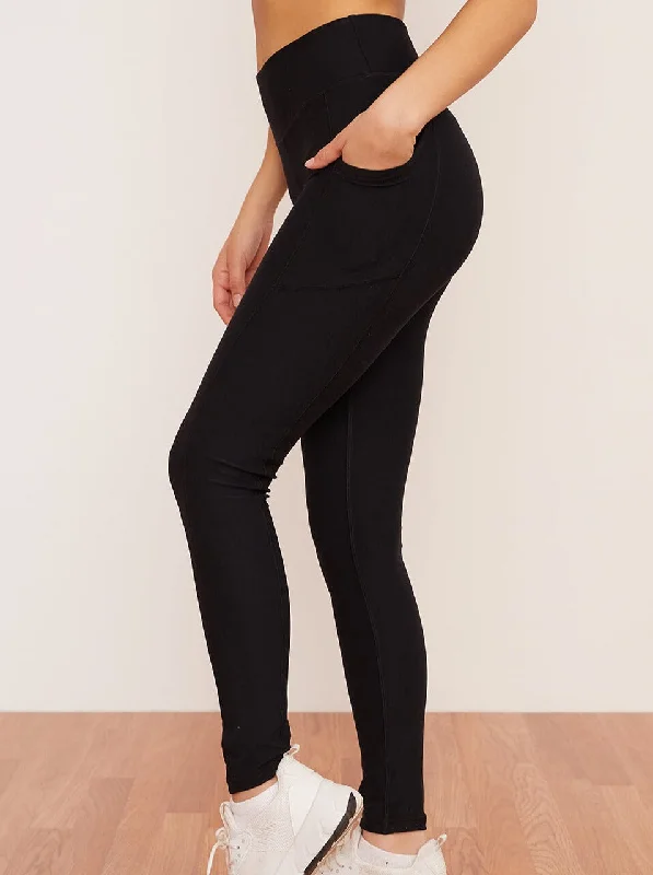  Women's Everyday AttirePocket Legging - Onyx Women's Everyday Attire