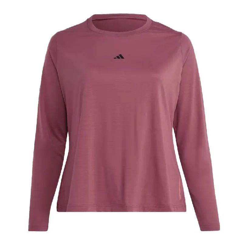  Women's Resort Garmentsadidas - Women's Yoga Long Sleeve T-Shirt (Plus Size) (HZ6323) Women's Resort Garments