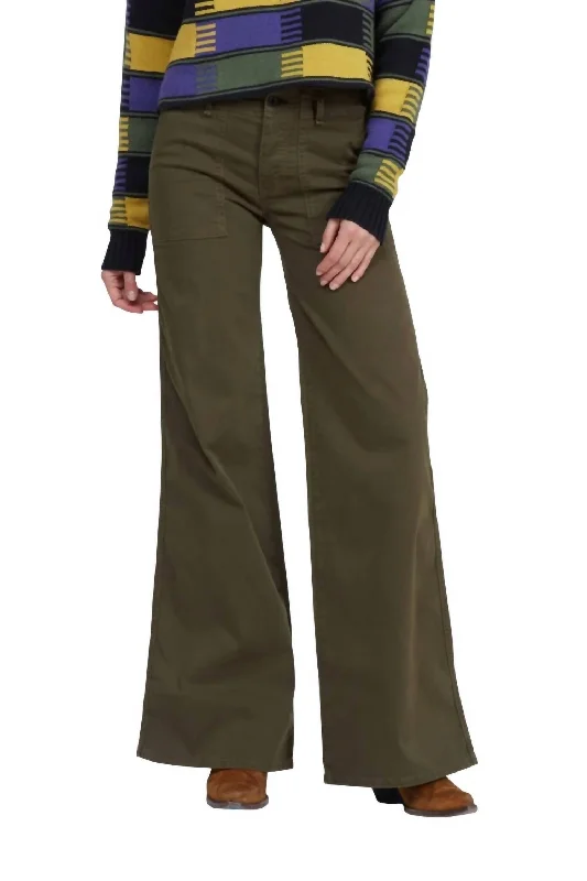  Women's Seasonal AttireBoma Jean In Safari Green Women's Seasonal Attire