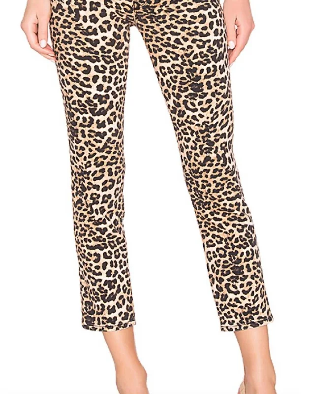  Women's Travel ApparelNico Mid-Rise Skinny Jeans In Leopard Women's Travel Apparel