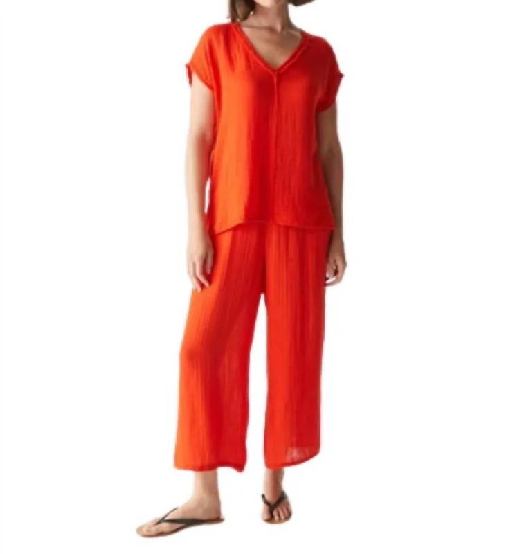  Women Wear OnlineMedina Pant In Pomodoro Women Wear Online