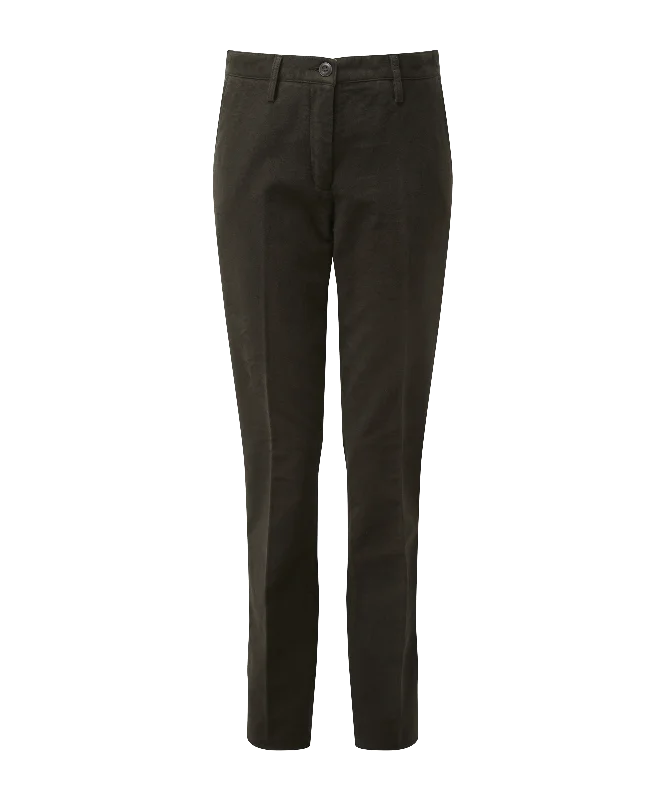  Formal Clothing For WomenWomen's Moleskin Trousers - Forest Formal Clothing For Women