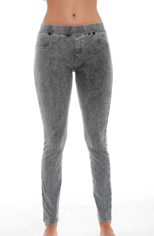  Women's ClothesLow Rise Jegging In Charcoal Women's Clothes