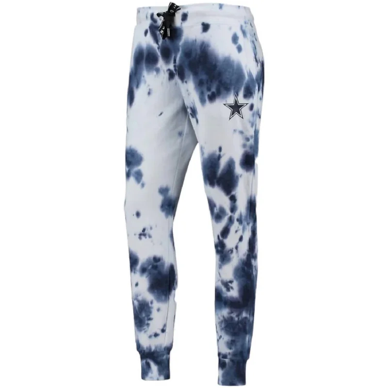  Women's Comfortable GarmentsWomen's Dallas Cowboys New Era Tie-Dye Jogger Pants In Navy Women's Comfortable Garments