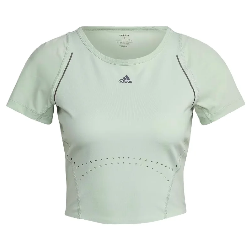  Women's Occasion Wear Clothingadidas - Women's HIIT 45s Crop T-Shirt (HM8097) Women's Occasion Wear Clothing