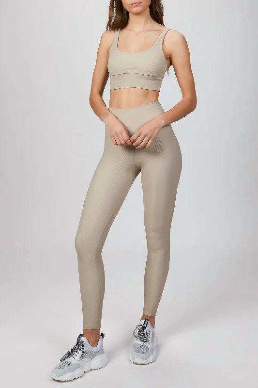  Women's Contemporary ApparelAyla Legging In Taupe Women's Contemporary Apparel