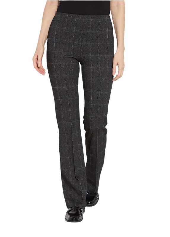  Contemporary Women's ClothingElysse Wide Leg Pant In San Francisco Plaid Contemporary Women's Clothing