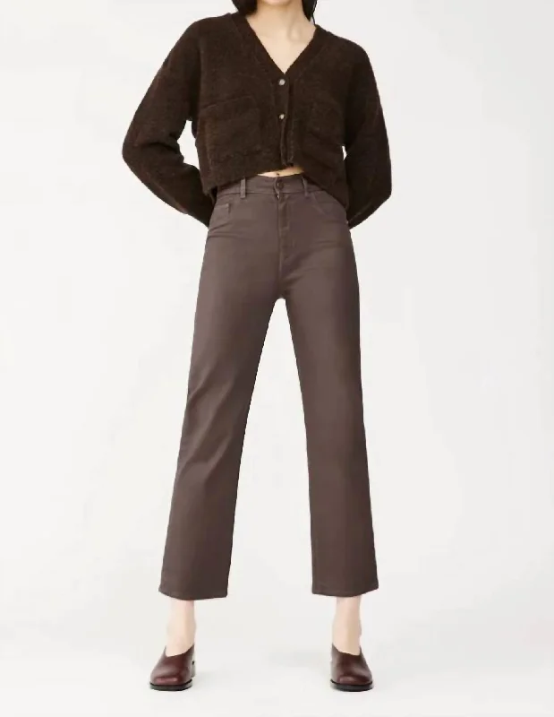  Women's Work ApparelPatti In Coffee Brown Women's Work Apparel