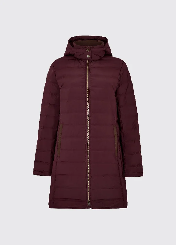  Clothes WomenBallybrophy Quilted Jacket - Ox Blood Clothes Women