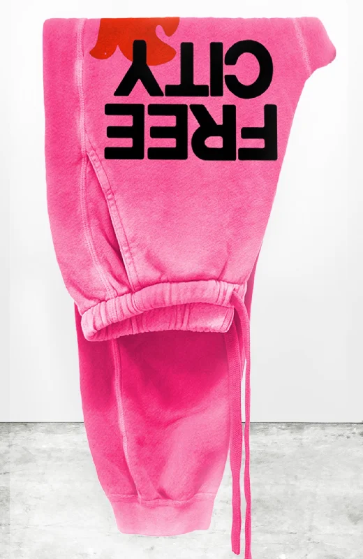  Casual Style for Busy WomenFreeCity Large Sunfades Pocket Sweatpant - Pink Plant Casual Style for Busy Women