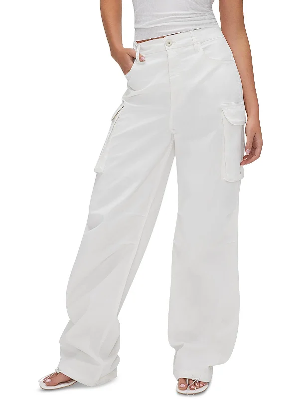  Best Clearance Sales Right NowWomens Twill High Rise Cargo Pants Best Clearance Sales Right Now